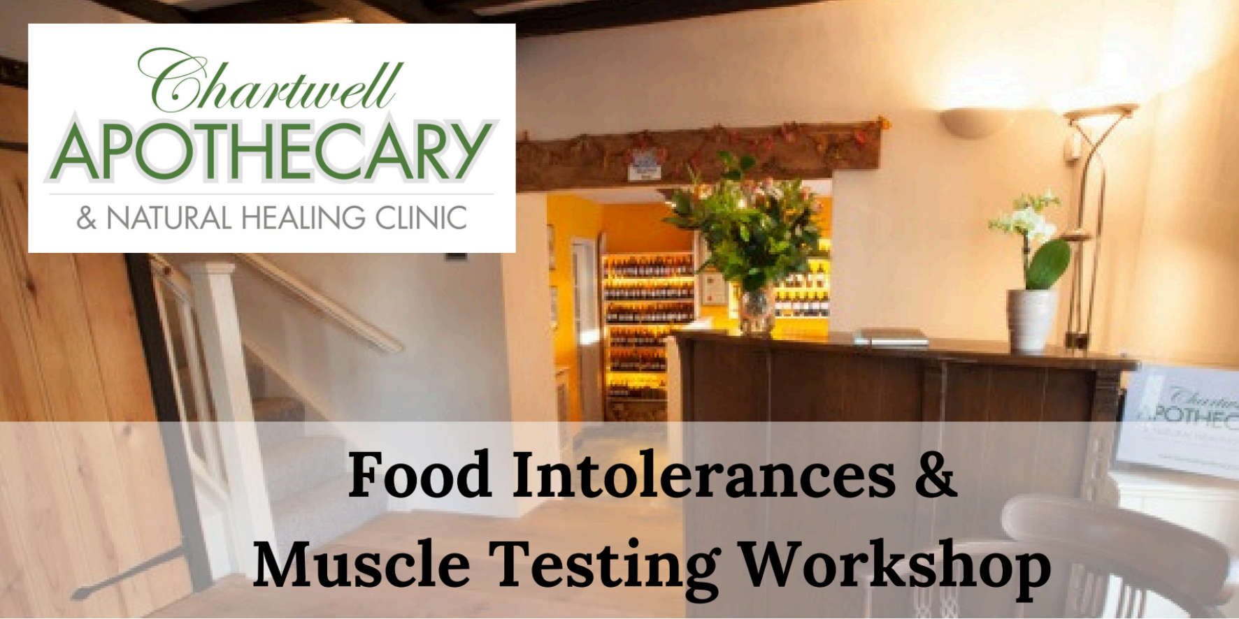 Food Intolerances & Muscle Testing Workshop